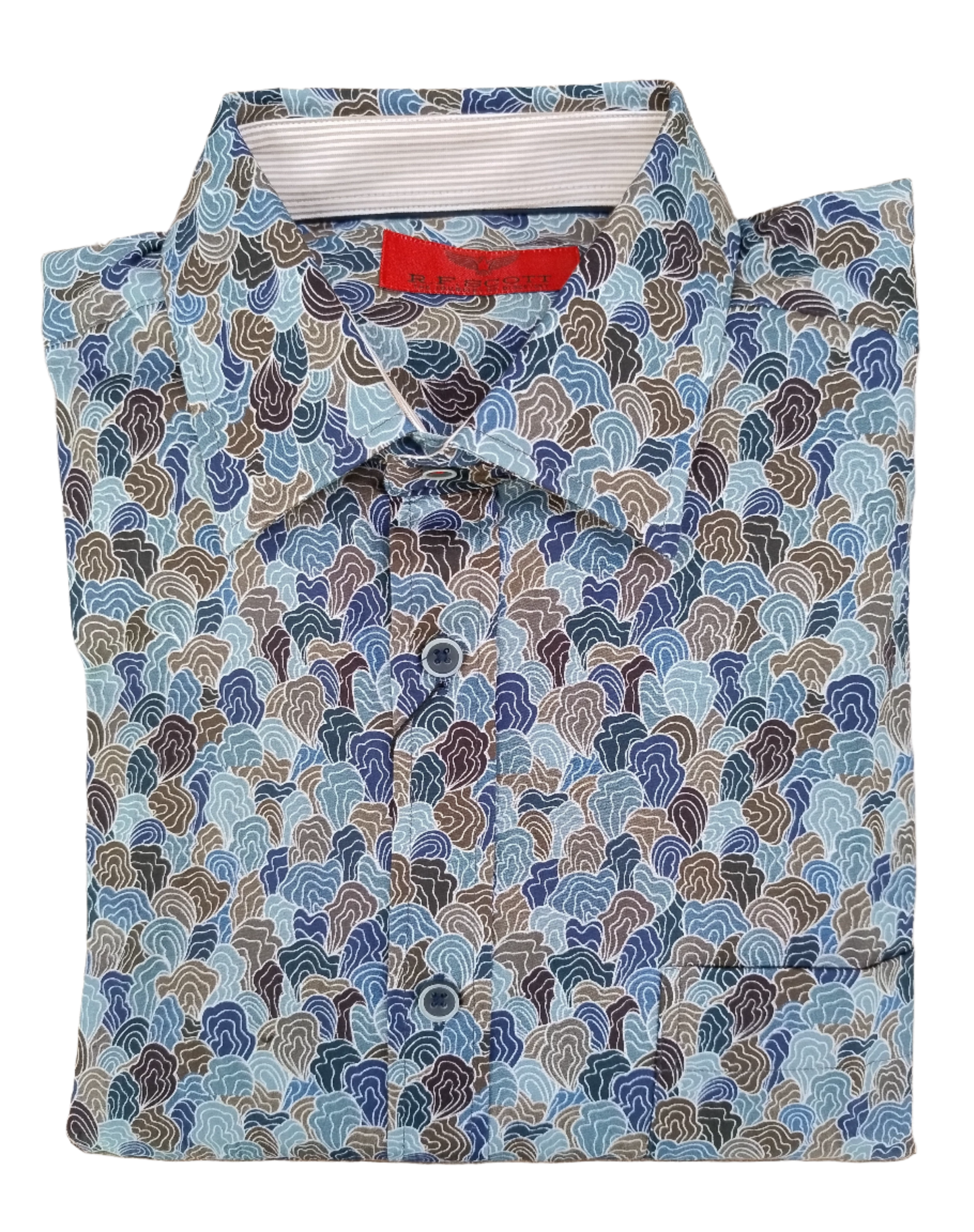 R.F. Scott Feilding Autumn Leaves Long Sleeve Shirt