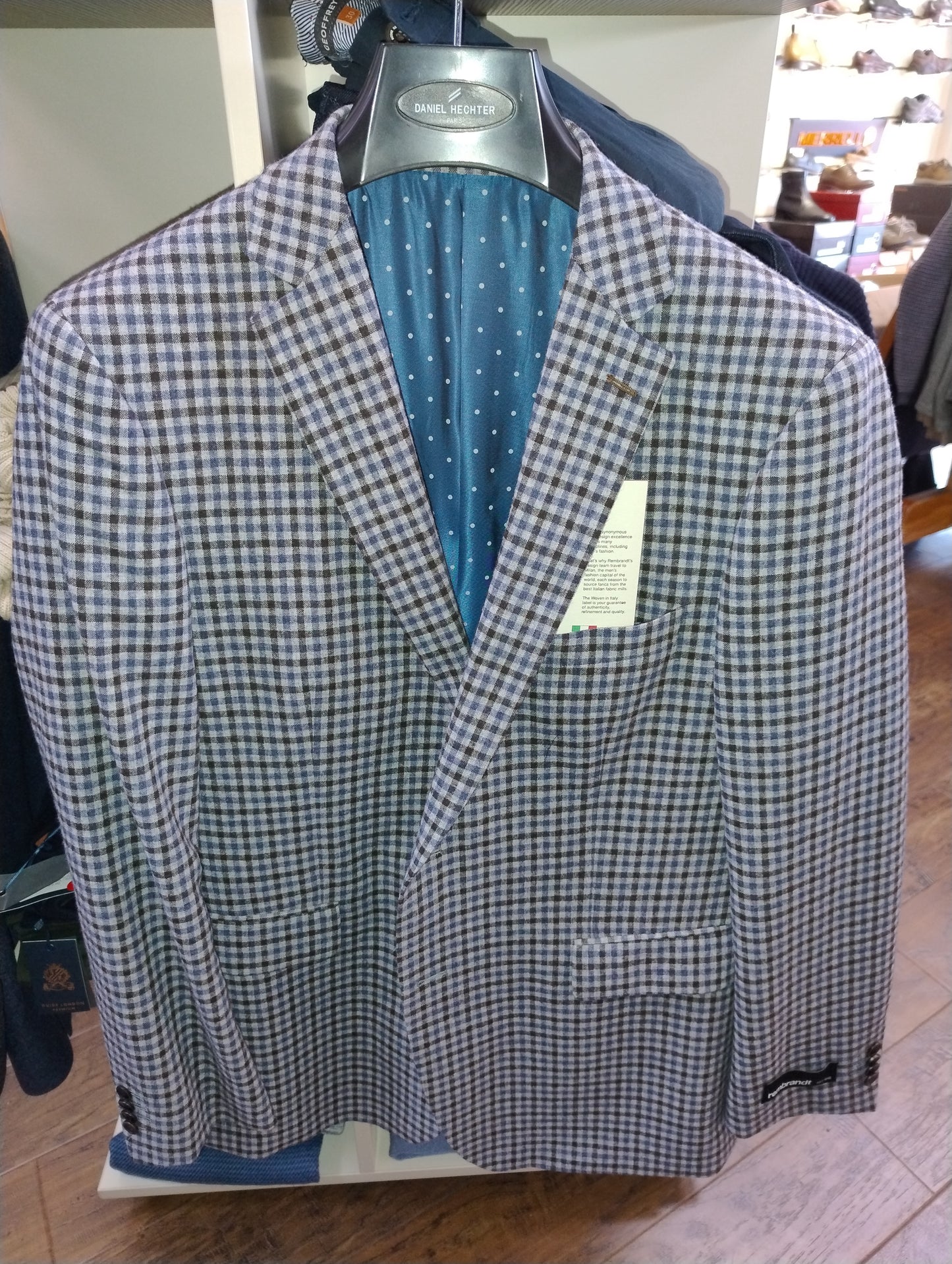 Rembrandt Hawker Check Blazer