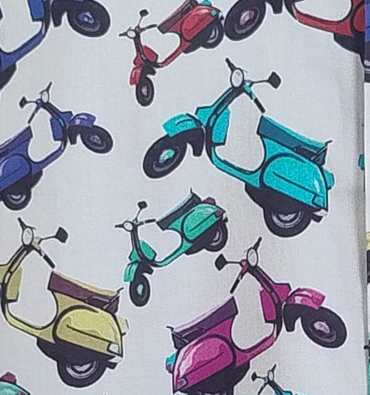 John Lennon Multi Vespas Short Sleeve Shirt