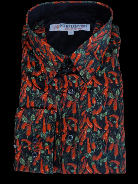 John Lennon Red Chilli Peppers Long Sleeve Shirt