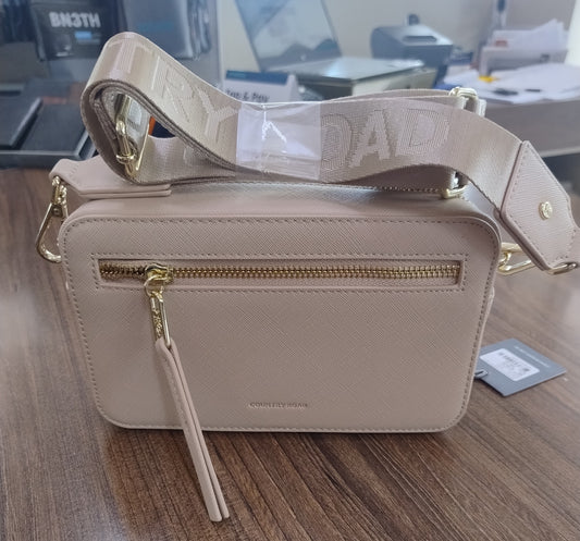 Country Road Branded Camera Bag - Sand