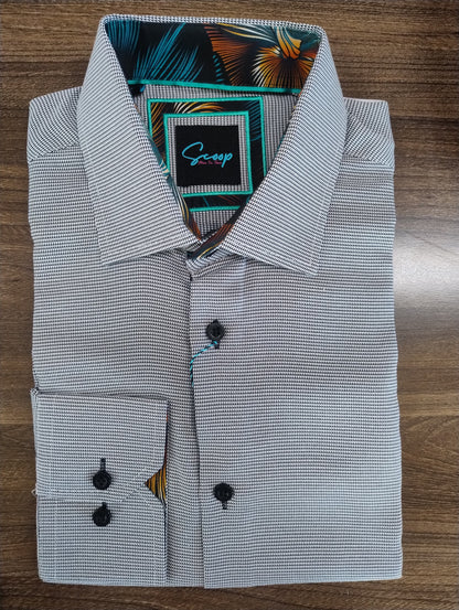 Scoop Arezzo Long Sleeve Shirt - Pepper