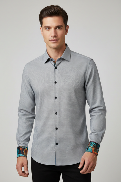 Scoop Arezzo Long Sleeve Shirt - Pepper