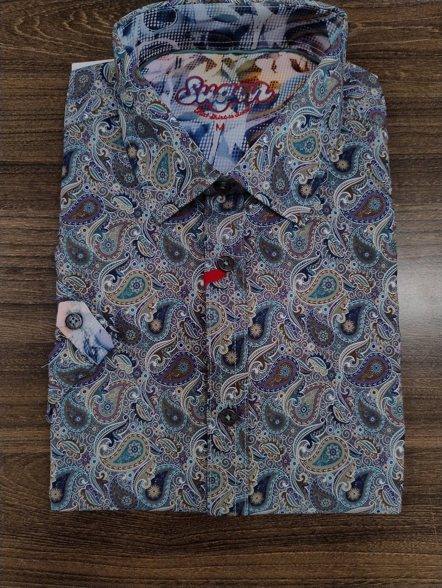 Sugar Rhapsody Short Sleeve Shirt - Onyx