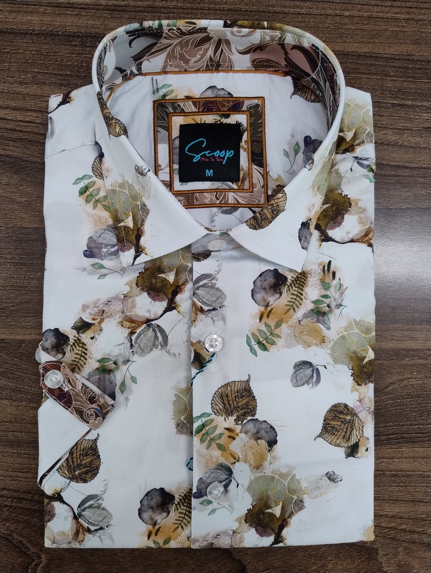Scoop Marin Short Sleeve Shirt - Snow