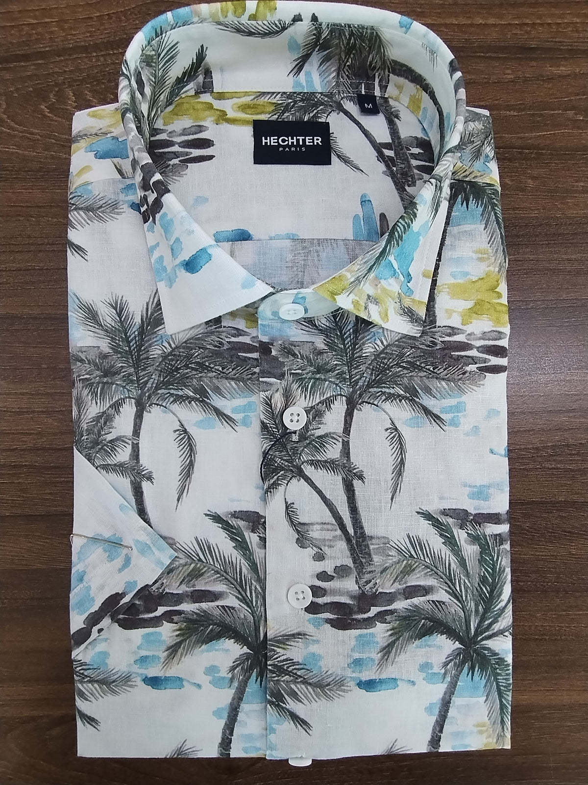 Daniel Hechter Bulla Linen Blend Short Sleeve Shirt