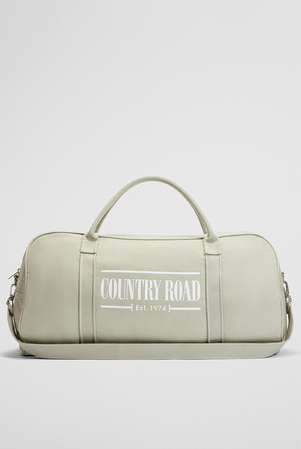 Country Road Heritage Zip Canvas Tote Bag Pistachio Alexanders