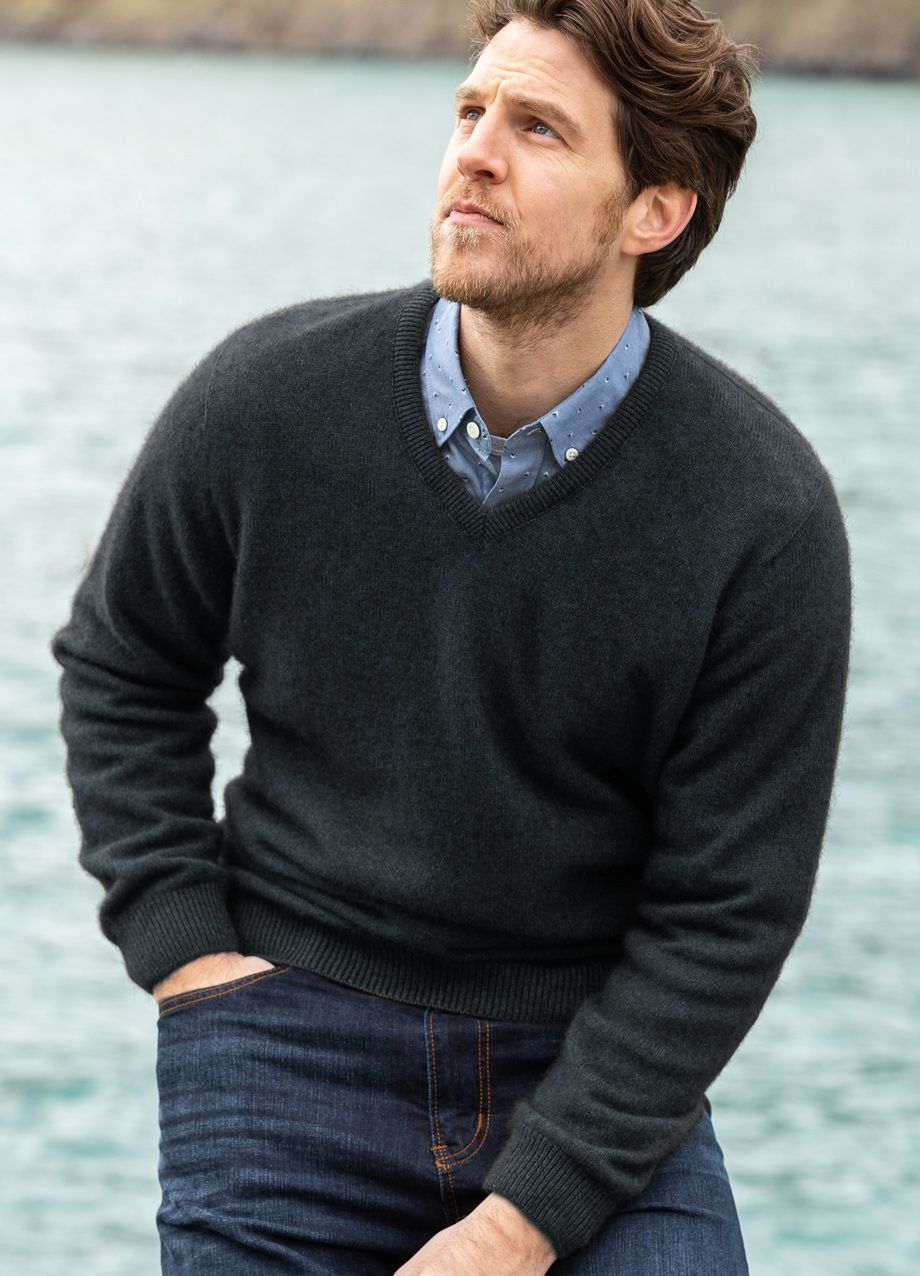 Noble Wilde Oxford V Neck Jumper