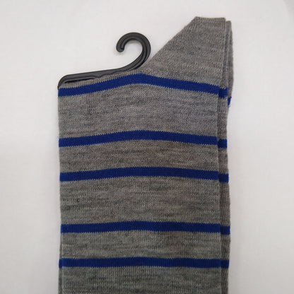 Visconti Patterned Wool Dress Socks