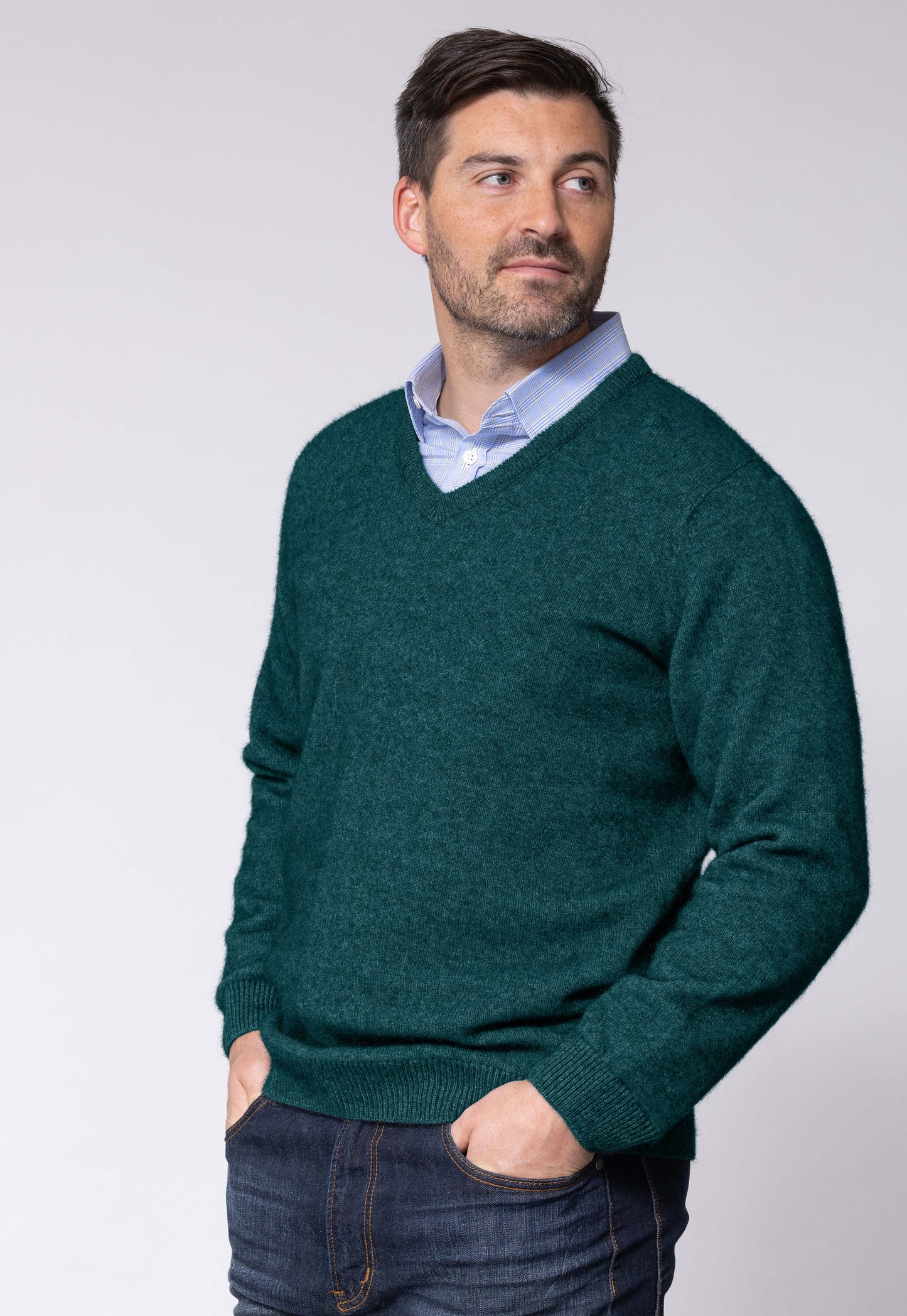 Noble Wilde Oxford V Neck Jumper