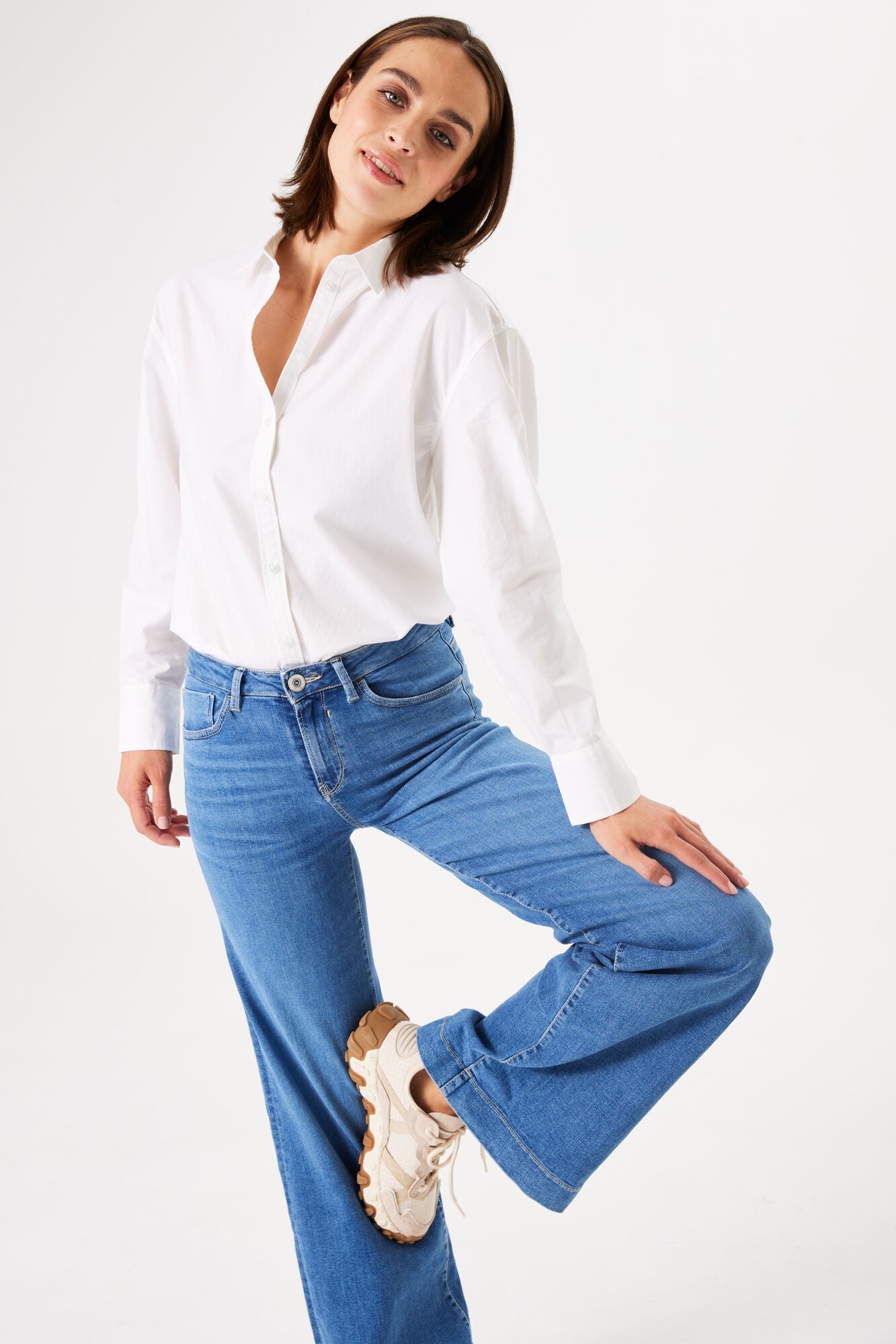 Garcia Celia 249 Wide Jeans - Medium Used