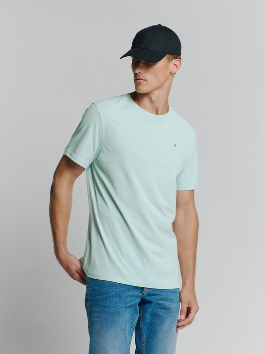 No Excess T-Shirt Crewneck Solid Basic - Ice