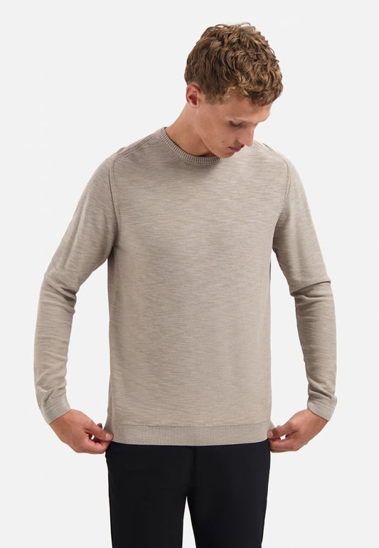 No Excess Washed look jumper - Clay