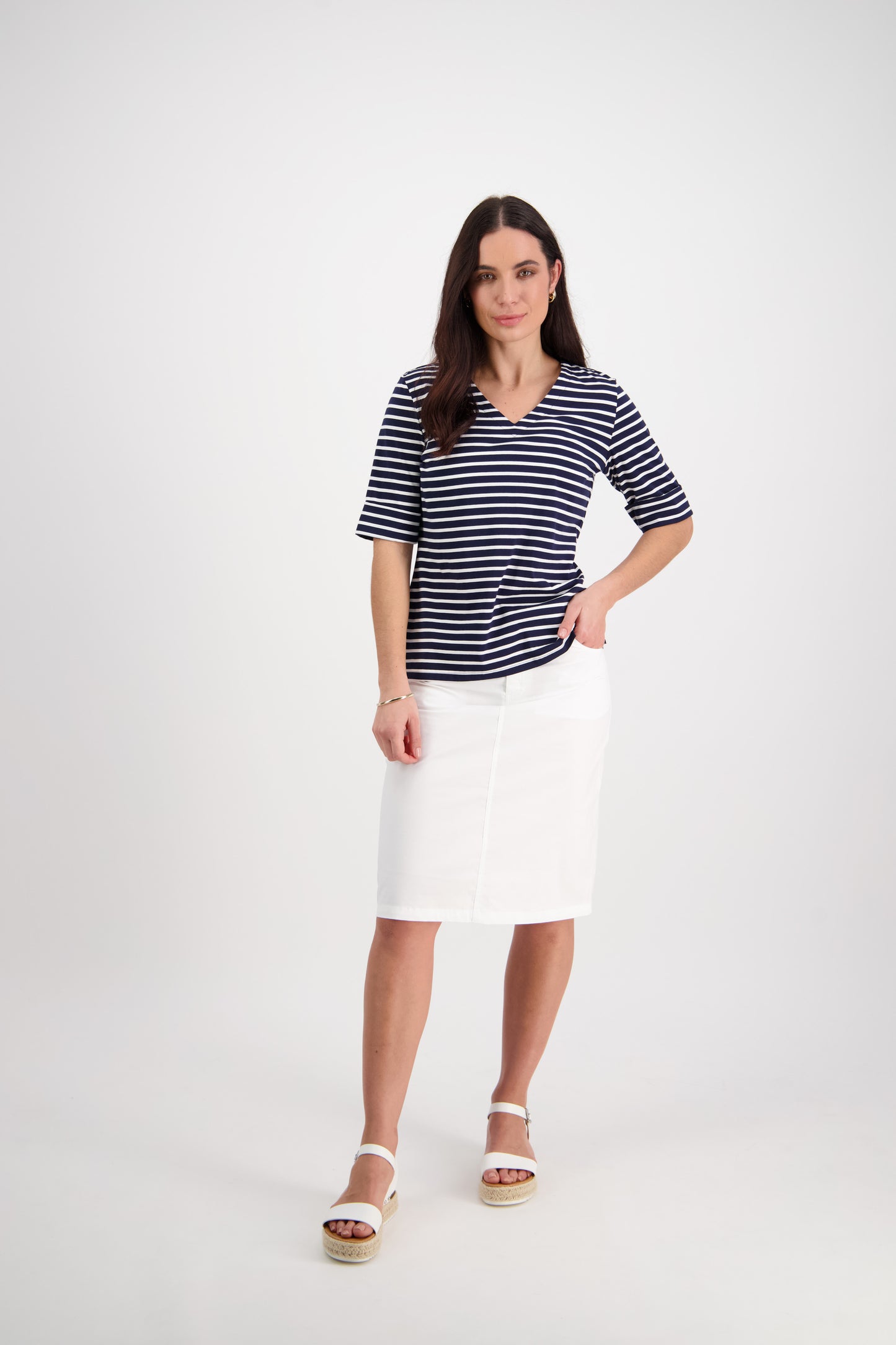 Vassalli Skirt with center Back Vent