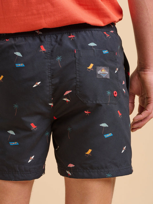 Brakeburn Navy Beach Swimshort