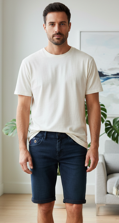 LTB Lance Caelo Wash Bermuda Denim Short