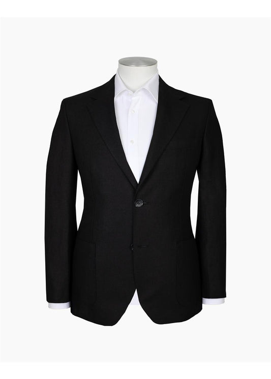 Rembrandt Malta Black Linen Blazer
