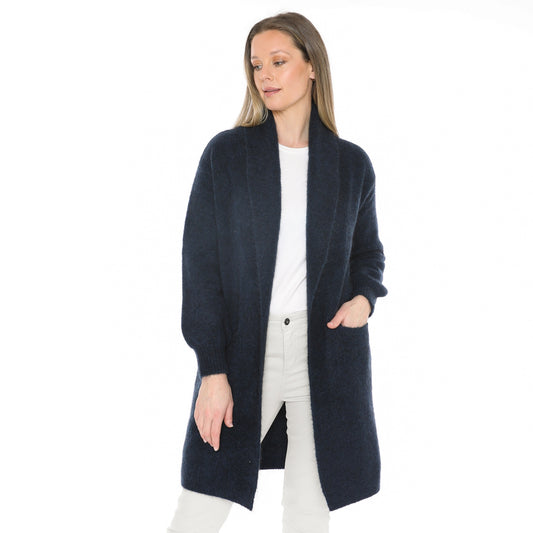 Jump Luxe Long Cardigan - Midnight