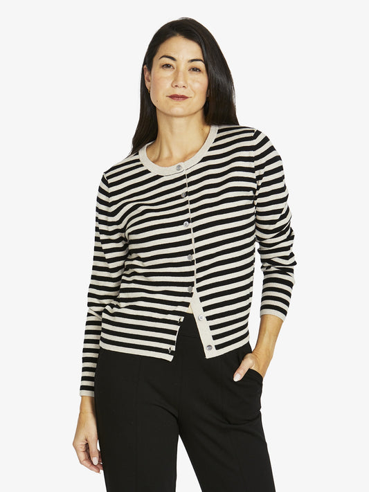 Jump Mono Stripe Cardigan
