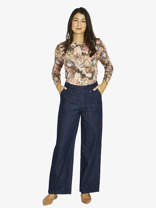 Jump Delicate Paisley Long Sleeve T Shirt