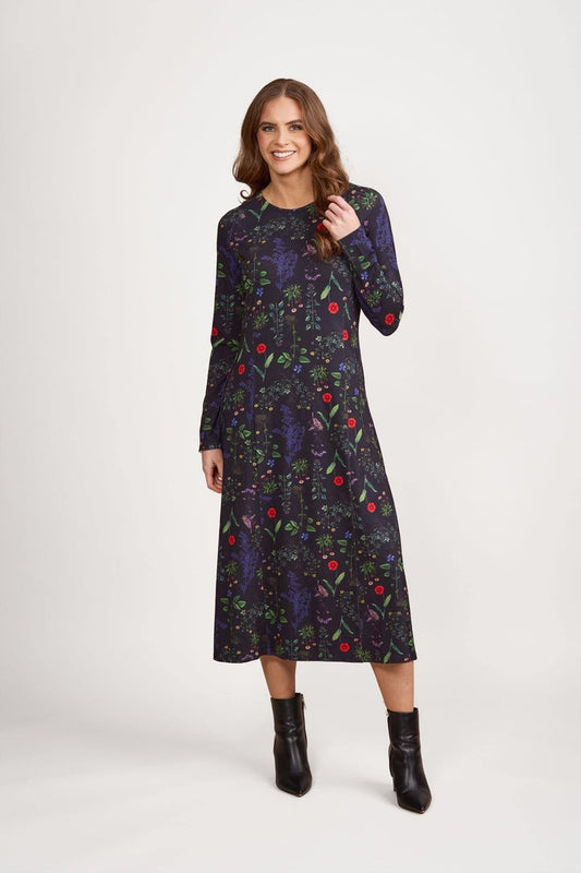 Vassalli Halo Long Sleeve Round Neck Top