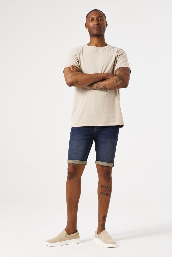 Garcia Savio Dark Used Slim Stretch Denim Short