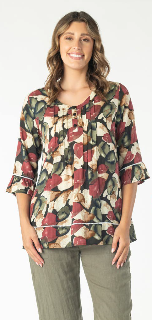 Renoma Stone Patterned Tunic Top