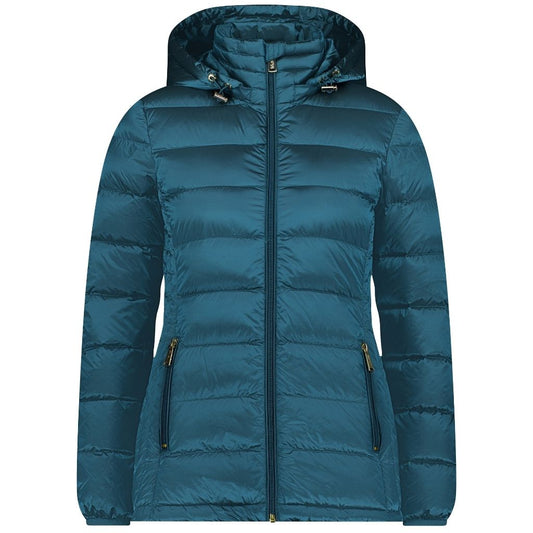 Moke Apparel Lynnette Packable Down Jacket - Teal