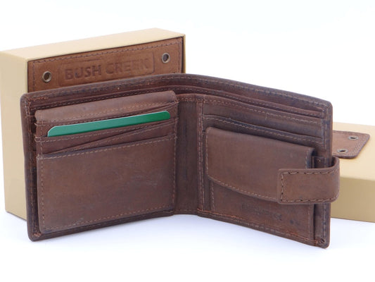 Second Nature Mens BC14 Leather Wallet