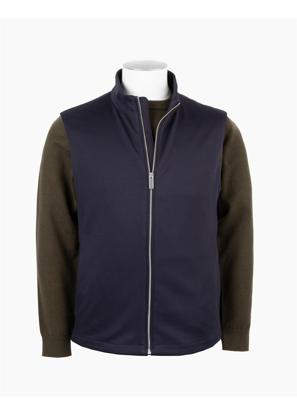 Rembrandt Burwood Navy Jersey Vest