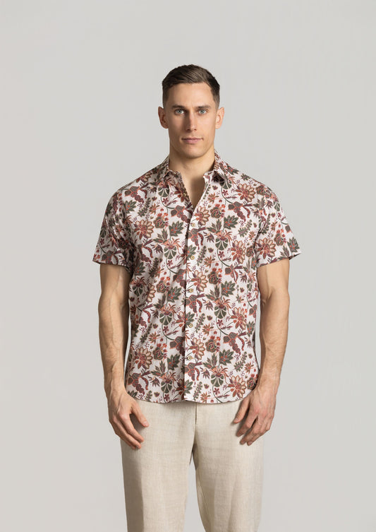 Cutler Brody Short Sleeve Shirt - Cactus
