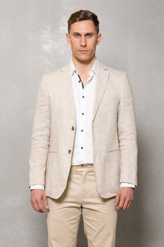 Cutler Johnson Oatmeal Blazer