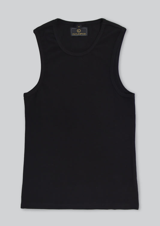 Cutler Drew Sleeveless Cotton Vest