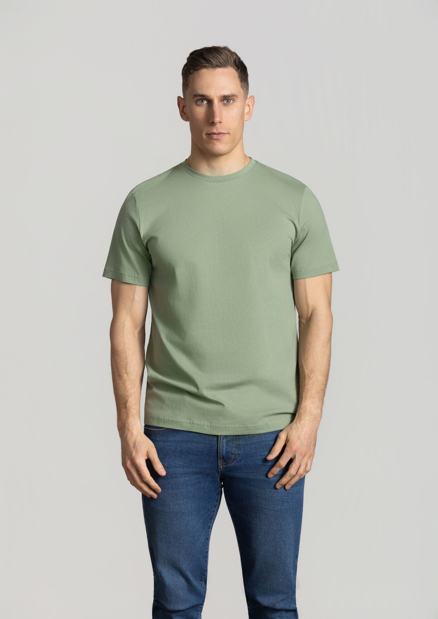 Cutler Oakley Crew Neck Short Sleeve T-Shirt - Sage