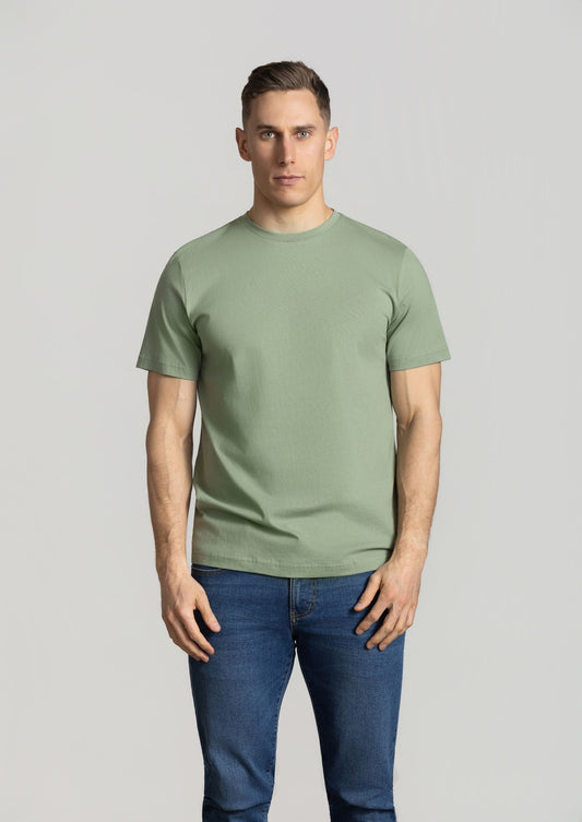 Cutler Oakley Crew Neck Short Sleeve T-Shirt - Sage