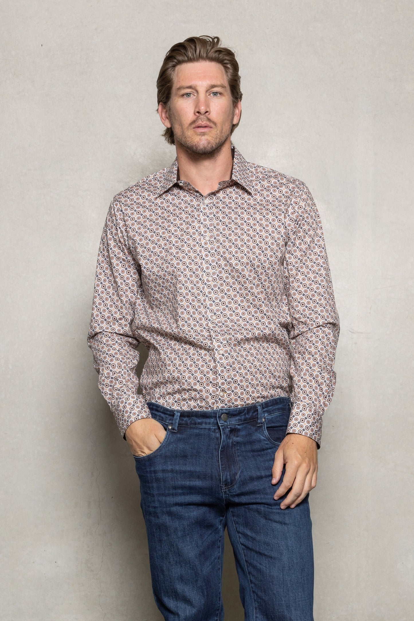 Cutler and Co Blake Stonewall Long Sleeve Shirt