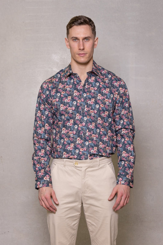 Cutler & Co Blake Long Sleeve Shirt - Blossom