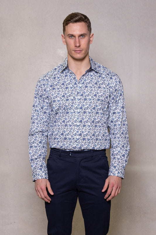 Cutler & Co Blake Long Sleeve Shirt - Frost