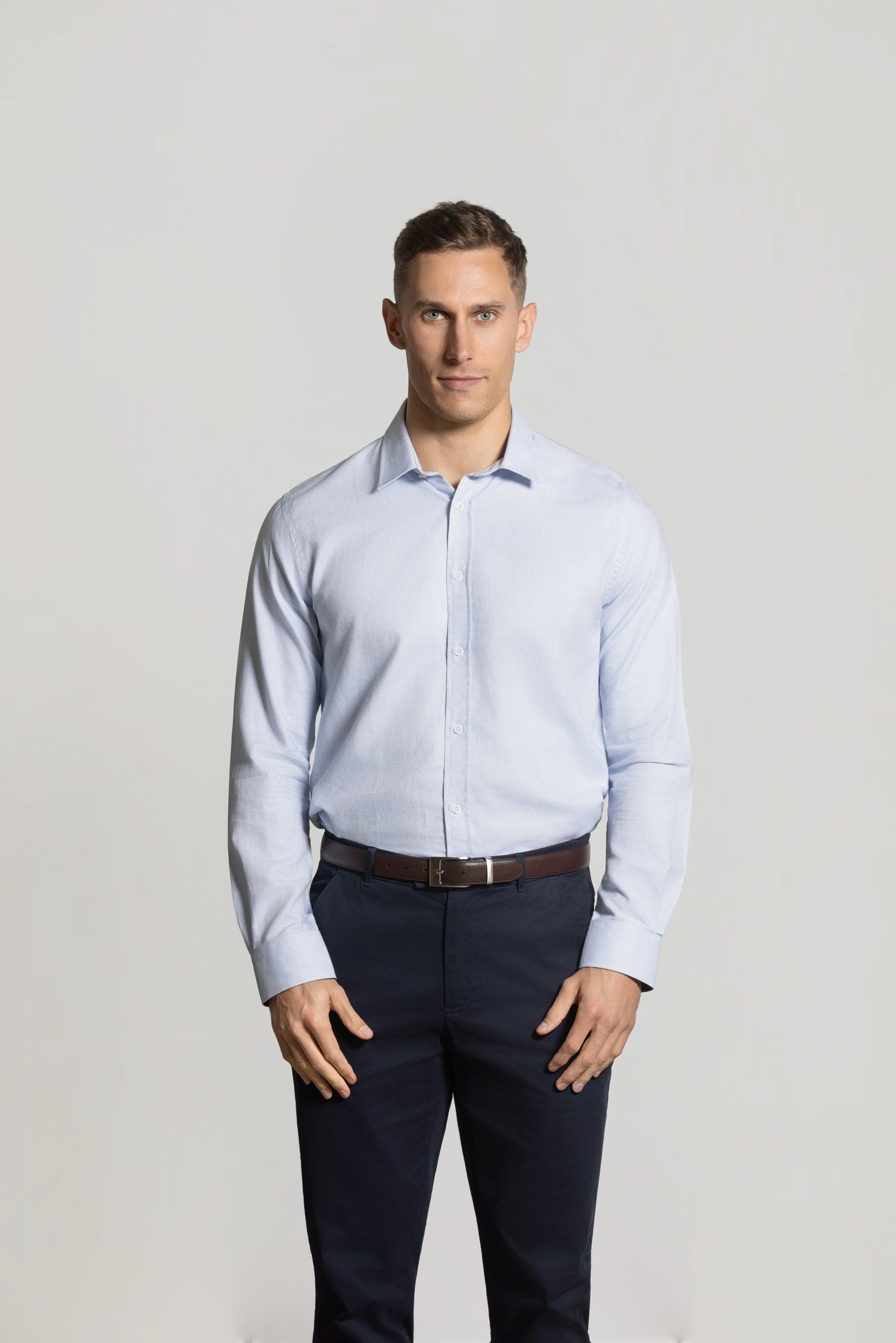 Cutler & Co Clint Long Sleeve Shirt - Blue