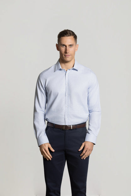 Cutler & Co Clint Long Sleeve Shirt - Blue