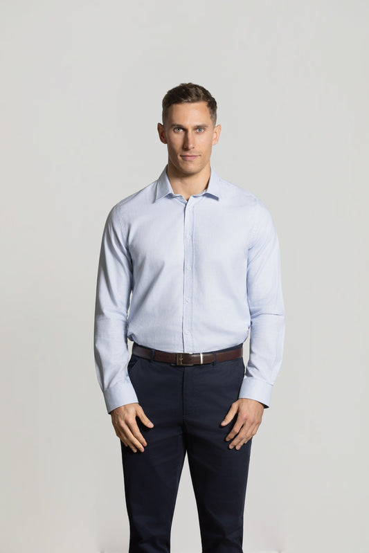 Cutler & Co Clint Long Sleeve Shirt - Blue