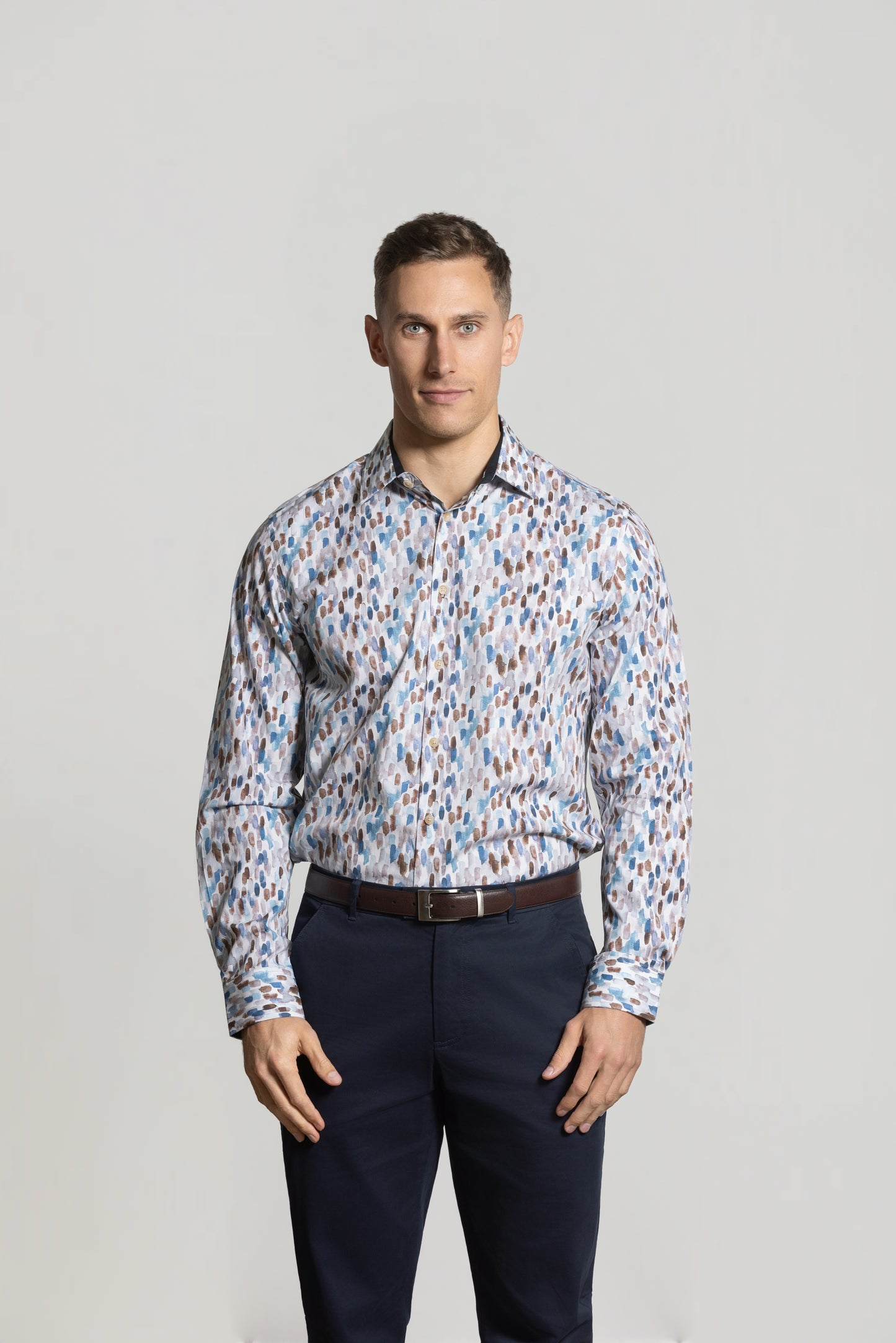 Cutler & Co Blake Long Sleeve Shirt - Rain