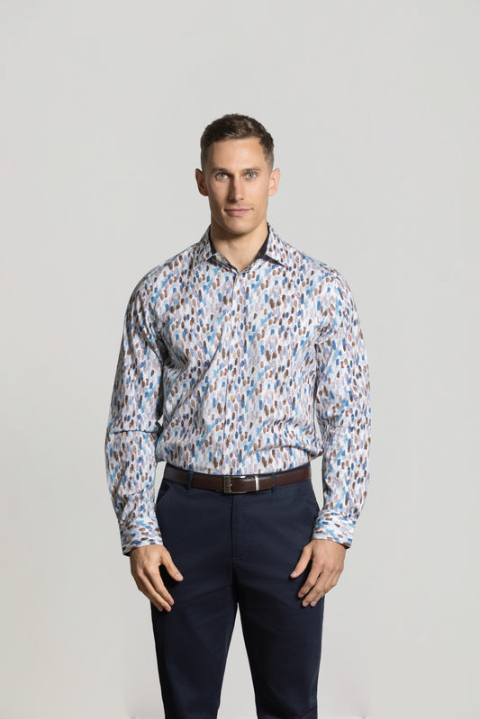 Cutler & Co Blake Long Sleeve Shirt - Rain