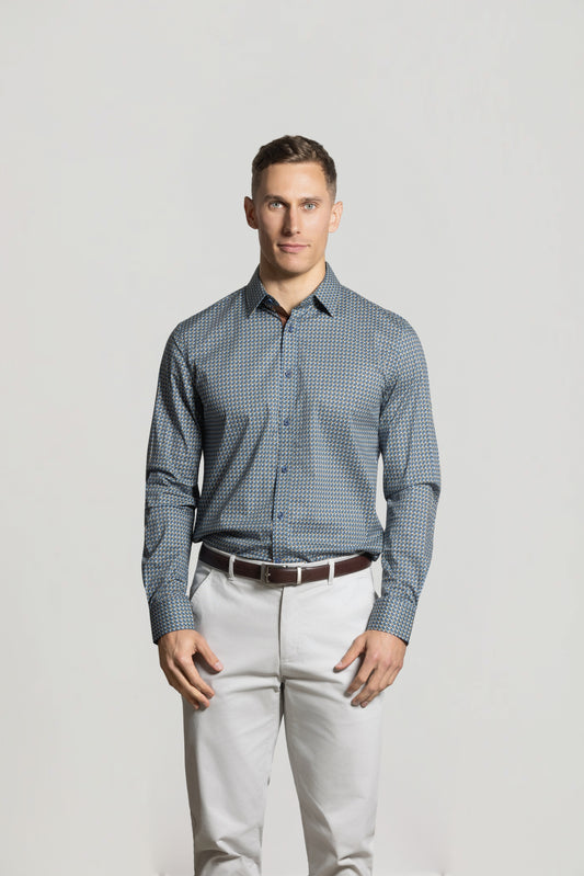 Cutler & Co Clyde Long Sleeve Shirt - Aviator