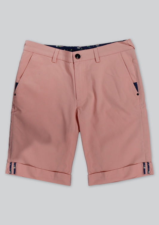 Cutler Elijah Stretch Cotton Shorts Pink