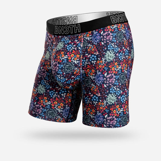 Bn3th Inception Print Trunks Floral Field Naval