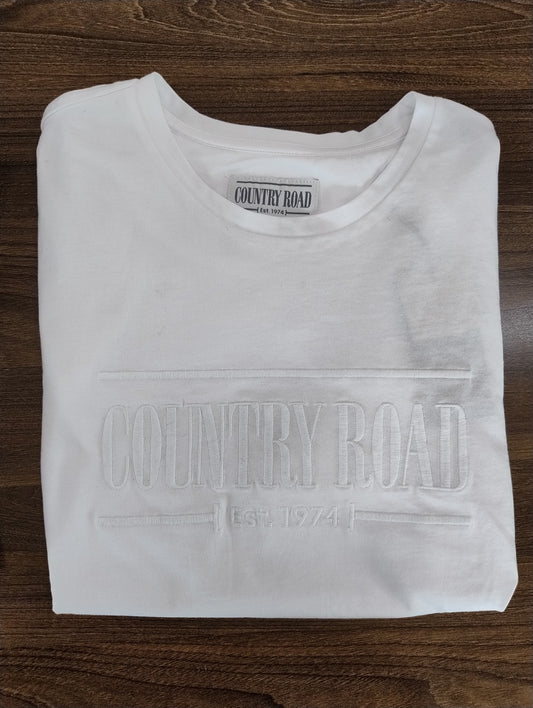 Country Road Heritage Womens T-Shirt White