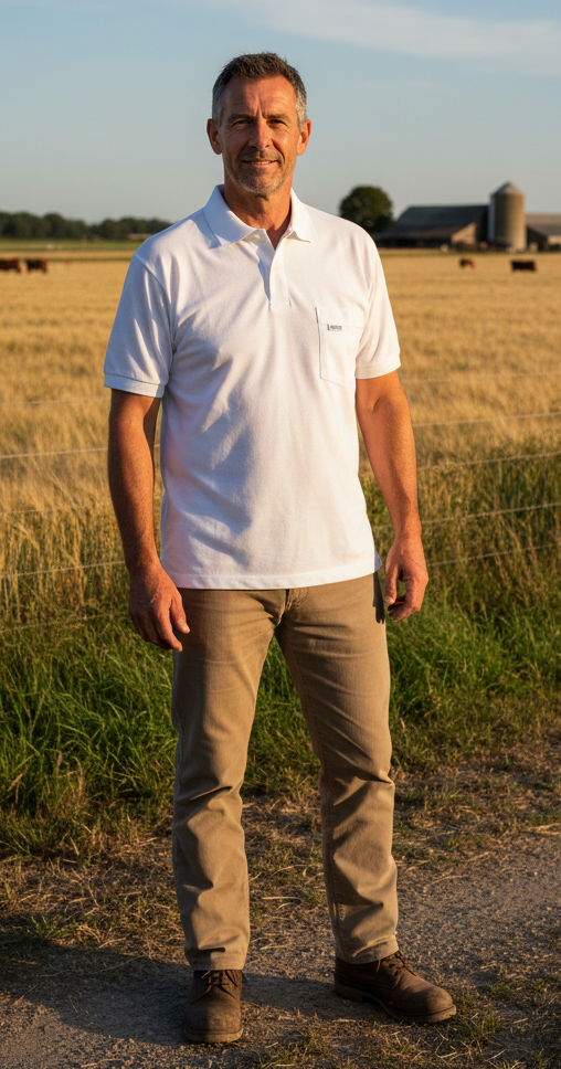 Aertex Men's Plain Coloured Short Sleeve Shirt