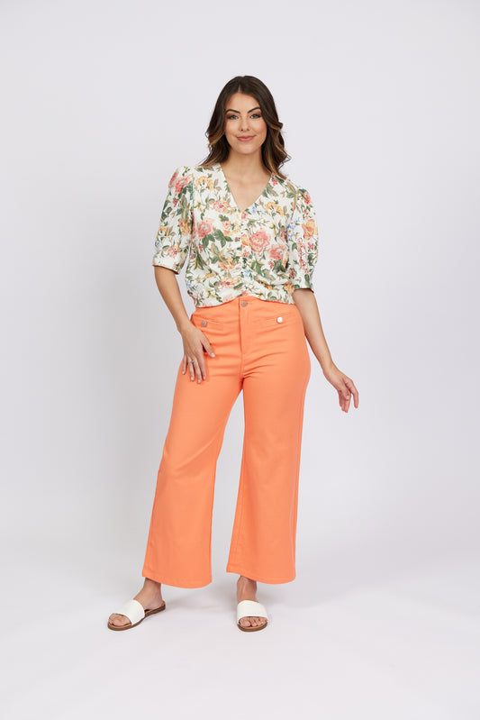 Knewe Apricot Ace Wide Leg Jean