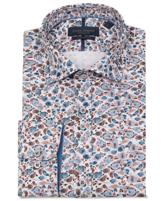 Guide London Summer Pebble Long Sleeve Shirt